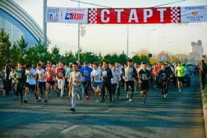 Шымкент жалпы қалалық «13 аймақ» — Бірге болсақ, бәрі мүмкін!» жүгіру марафонының бейнежазбасы