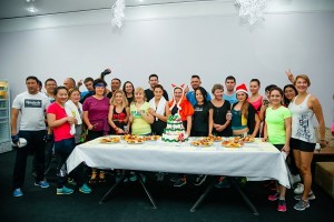 «KASIET» фитнес-клубында 2017 жыл 25 желтоқсан күні өткен жаңа жылдық фитнес-марафон